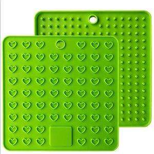 2 TRIVET POT HOLDERS MITT SILICONE NEW